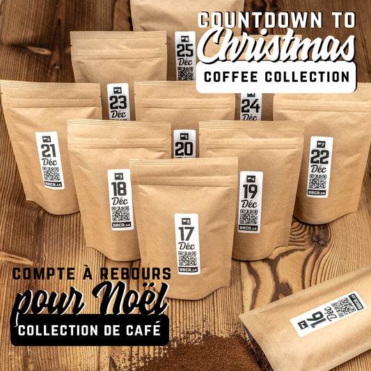 Le compte à rebours de Noël - Une collection de nos cafés de spécialité