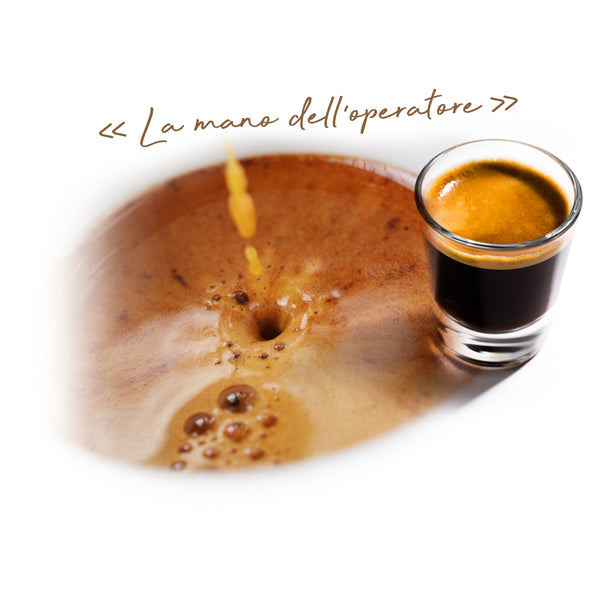 Nos trucs et astuces pour atteindre le Nirvana de l’Expresso (La mano dell’operatore)