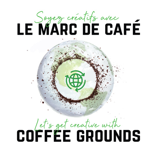 Soyez créatifs avec le marc de café !