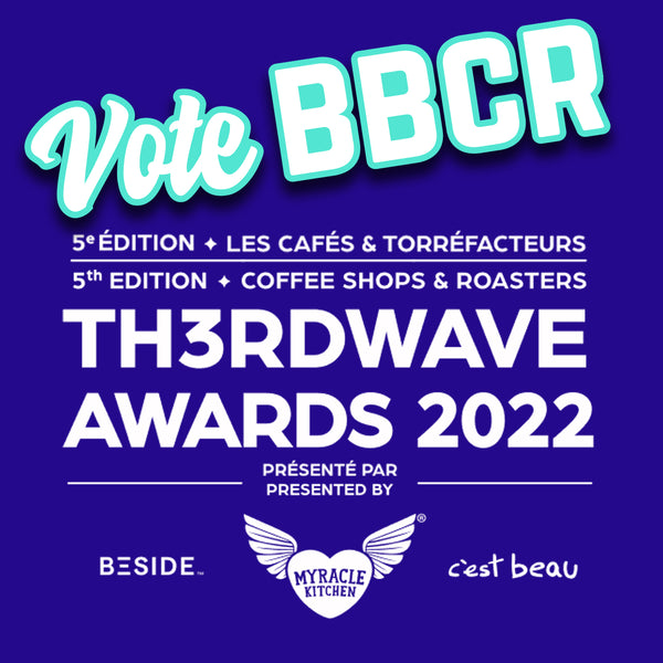 Brown Bag est nominé pour le titre de Th3rdwave torréfacteur de l'année 2022