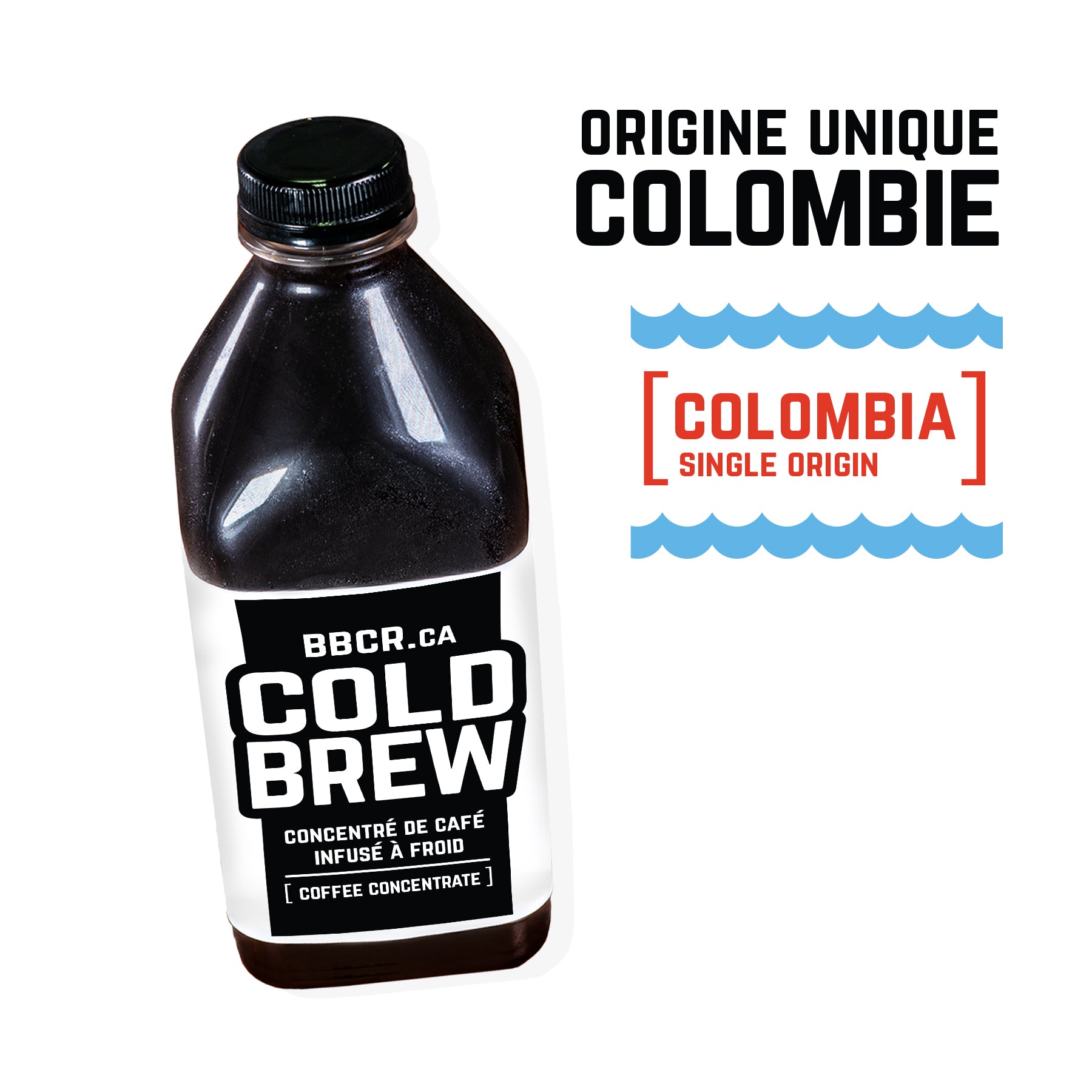 COLD BREW - Concentré de café infusé à froid | Coffee Concentrate - 1 L