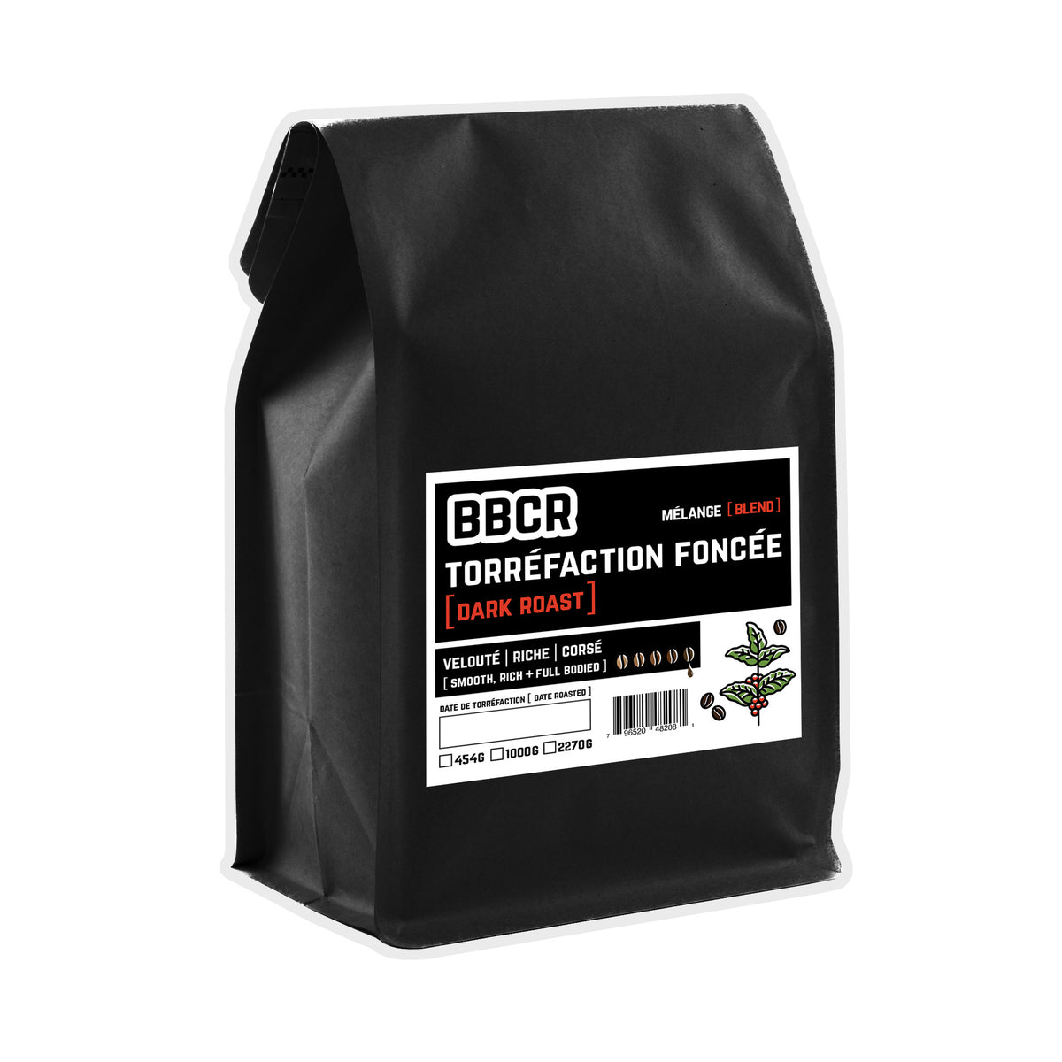 BBCR torréfaction foncée / BBCR  Dark Roast