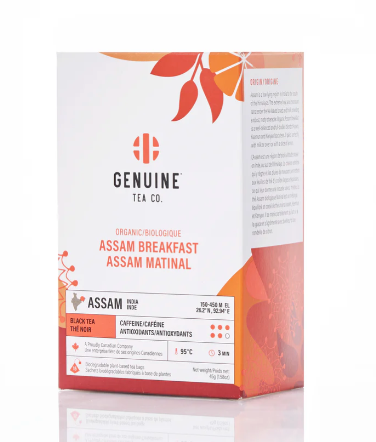 Genuine Tea - Pyramid Bags (15 pack retail box)