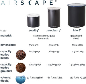 Airscape Coffee Storage - Ceramic